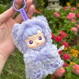 Hacipupu Gummy Bear GRAPE Vinyl Plush Pendant Keychain Collectible Bag Charm